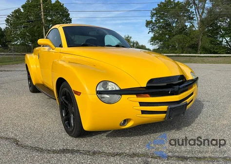 2004 Chevrolet Ssr из США, поврежденный, VIN 1GCES14P24B106425